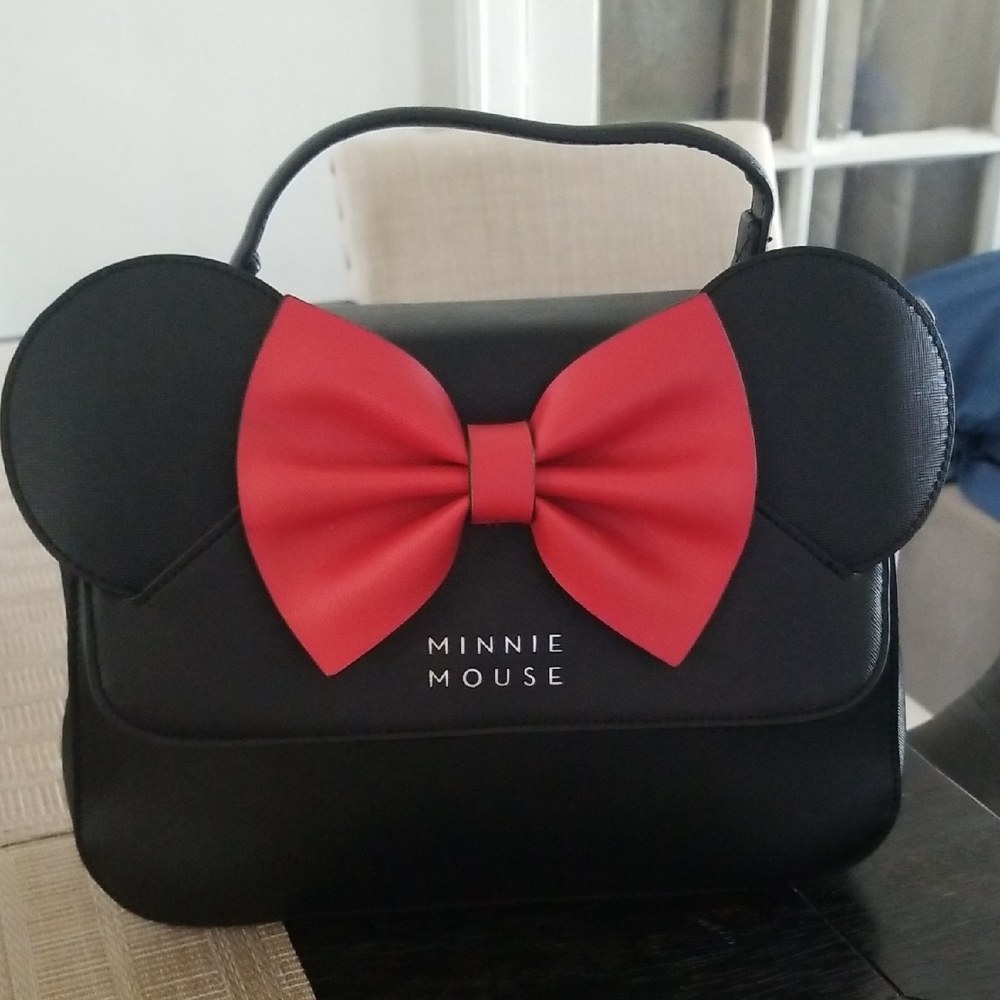 Minnie Mouse Black and Red Handbag